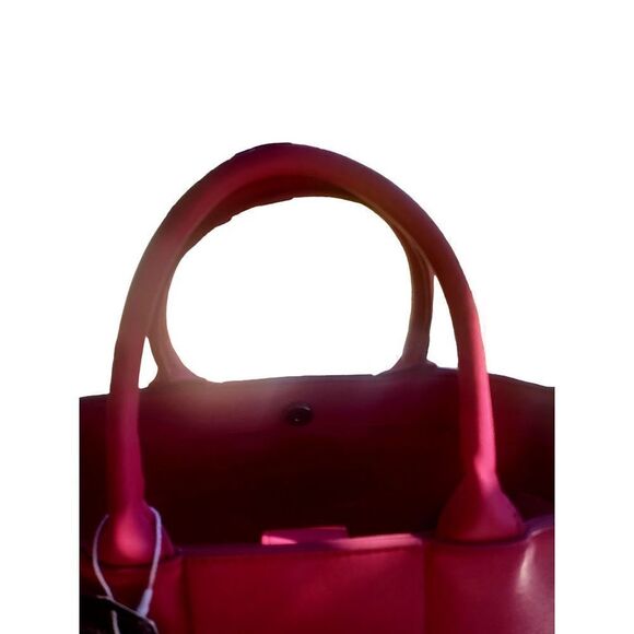 NWT Worthington Wor Woven Shopper pink bag. - Picture 2 of 6